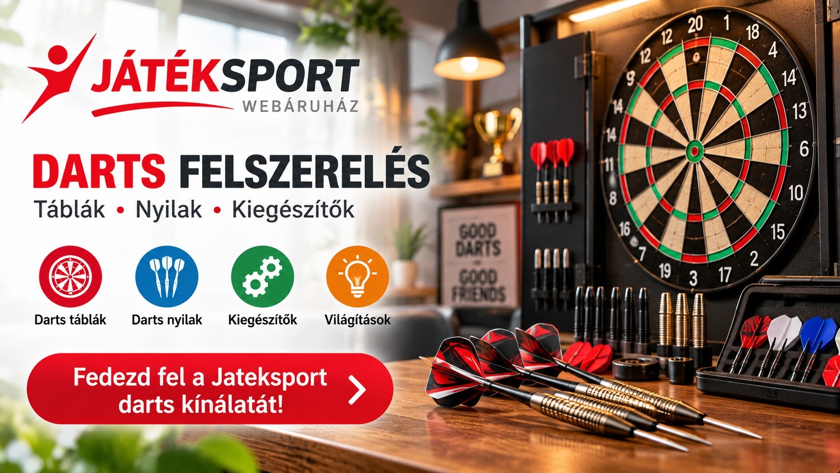 jateksport-darts-felszereles-ajanlo Jateksport darts felszerelések, darts táblák, nyilak és kiegészítők